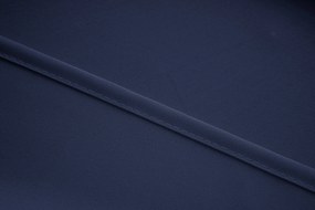 OXFORD sötétkék függöny 140x250 cm Felfüggesztés: Fém gyűrűk
