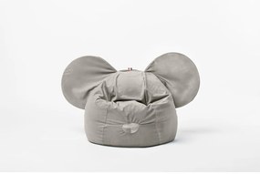 Ears szürke bársony babzsák - The Brooklyn Kids