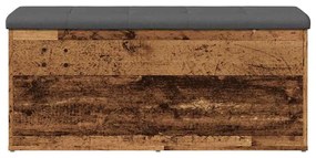 antik fa szerelt fa tárolópad 102x42x45 cm