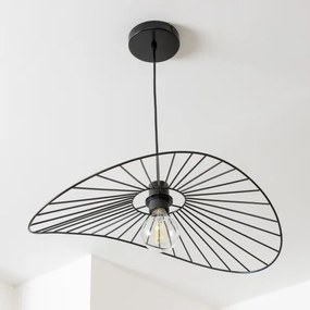 Brilagi - LED függeszték drótkábelen CERIA WIRE 1xE27/40W/230V 40x56 cm fekete