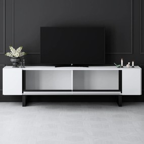 TV szekrény Yildiz - White, Black