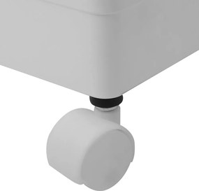 Mozgatható polc, fehér, ALIOL TYP 1