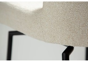 Krémszínű kárpitozott bárszék (ülésmagasság 67,5 cm) Glam – DAN-FORM Denmark