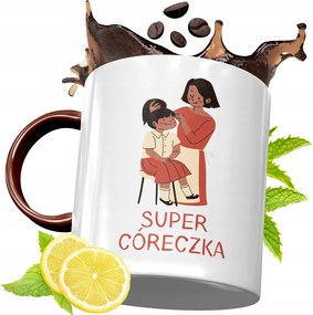 Bordó Bögre Lányának Születésnapi Ajándék fényképes nyomtatással