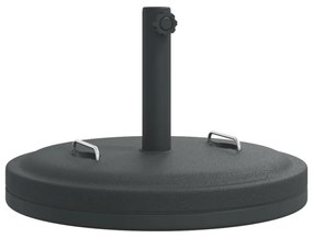 fogantyús kerek napernyőtalp rúdhoz Ø38 / 48 mm 25 kg