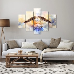 Kép - Álomfogó tollas (150x105 cm)