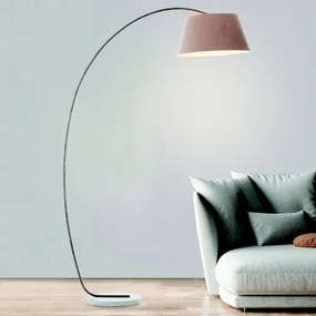 Brilliant - BROK állólámpa 1xE27/60W/230V taupe