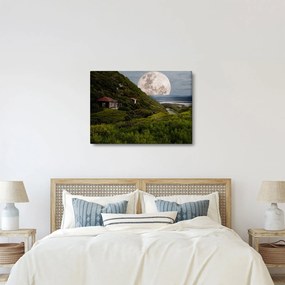 Holdas tájkép (70x50 cm)