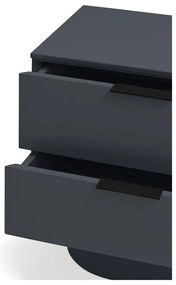 Antracitszürke éjjeliszekrény Totem – Teulat