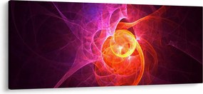 Modern absztrakt kép (120x50 cm)