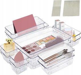 36x Rendező Moduláris Utántöltők Fiók Evőeszközök Fűszer Készlet