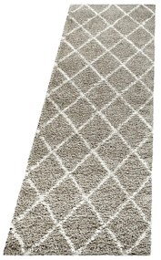 Világosbarna futószőnyeg 80x250 cm Alvor – Ayyildiz Carpets