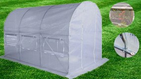 Home &amp; Garden Fóliasátor 200 x 350 cm (7 m2) fehér