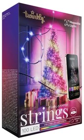 Twinkly TWKP100RGB-G - 8 m RGB LED karácsonyi fény USB Wi-Fi vezérléssel