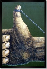 Poszterek keretben 40x60 Graffiti Utcaművészet