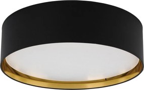 TK LIGHTING 3432 BILBAO Ernyős Mennyezeti Lámpa Fehér, Fekete, Arany E27 IP20