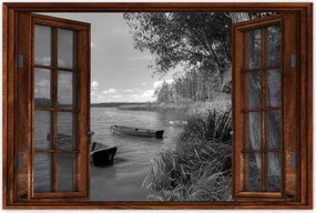 Poszterek 60x40 Csónakok a tavon