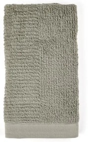Classic Eucalyptus szürkészöld pamut törölköző, 50 x 100 cm - Zone
