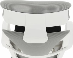 Irodai szék, szürke/fekete/fehér, TAXIS