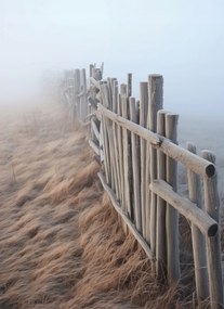 Poszter 40x55cm Köd a dƱnék felett