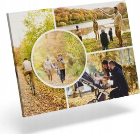 Fotó-vászonkép Az Ön fotója 90x60 Kollázs Varázsló Ajándék Minták