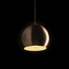 RENDL AGNETA závěsná česaná měď 230V LED E27 11W