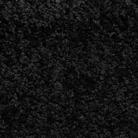 30 db fekete lépcsőszőnyeg 56x17x3 cm