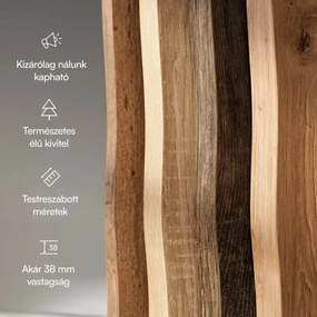 Állítható magasságú asztal Liftor Entry -  fehér