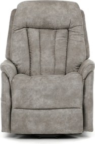 Elektromos relax fotel állítható háttámlával szürke vintage szövet TV-Q8575 GREY3