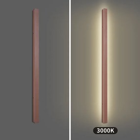BRILAGI-LED kültéri fali lámpatest LINEAR LED/32W/230V 3000K IP65 140 cm barna CRI 90