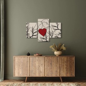 Kép - egy szerelmes pár (90x60 cm)