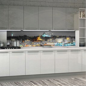 Flizelin fotótapéta Éjszakai fény városa Mecset és panoráma 250x60 +ragasztó