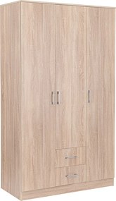 Miami gardróbszekrény 120x205 cm sonoma tölgy-sonoma tölgy