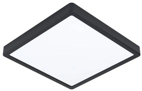 Fekete LED mennyezeti lĂĄmpa 28,5x28,5 cm FUEVA 5 â EGLO
