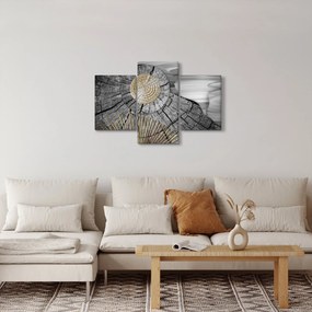 Kép - A fa törzse kollázsban (90x60 cm)