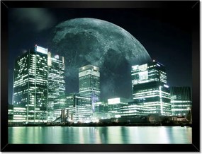 Poszterek keretben 40x30 Hold a város felett