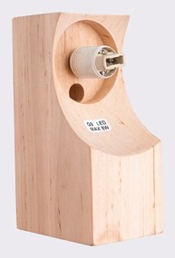 Fehér-natúr színű fali lámpa ø 12 cm Solum – Sollux