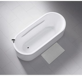 Szürke fürdőszobai kilépő 50x80 cm – Wenko