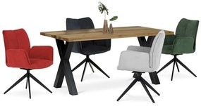 Tömör Tölgy Étkezőasztal 160×90 cm. DS-X160 DUB