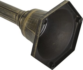 Klasszikus kültéri lámpás fekete arannyal 200 cm IP44 - Daphne