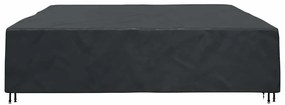 Kültéri bútorhuzat Fekete 350 x 260 x 90 cm 420D