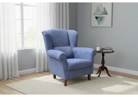 GALA füles fotel, kék