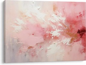 Kép - Rózsaszín absztrakt (70x50 cm)