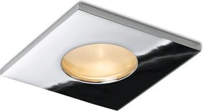 RENDL SPLASH SQ zápustná chrom 230V LED GU10 8W IP65