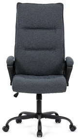 Fekete Szövet Irodai Szék, Hinta Mechanikával. KA-Y348 BK2