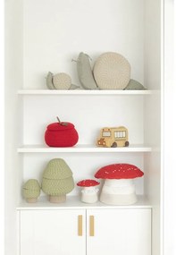 Zöld textil játéktároló kosár ø 25x36 cm Big Tree – Lorena Canals