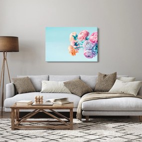 Kép - Virágok a vázában (90x60 cm)