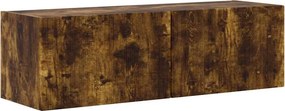 vidaXL TV Fali Szekrény Füstölt tölgy 98 x 31 x 29,5 cm Faanyag