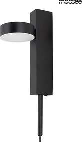 King Home MOOSEE CLARID BLACK MSE010400207 Fali lámpa 1x8W/LED 3000K 640LM IP20
