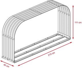 Avenberg SHELTER Fatároló - Antracit